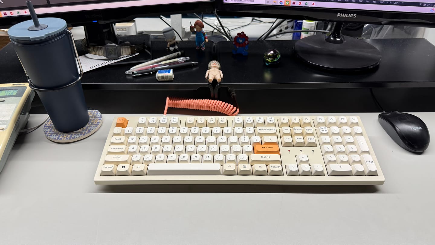 Customer photo review of Keychron K10 Max ZMK無線機械式鍵盤(注音版本)