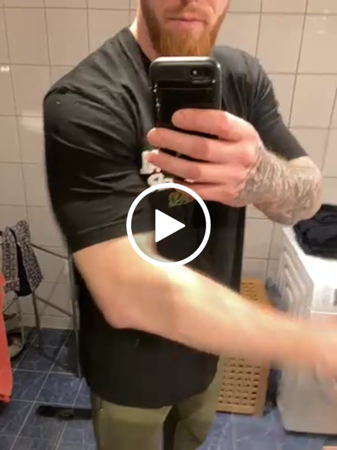 Customer video review of Fake Personal Trainer Shirt