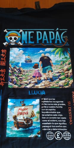 Customer photo review of One Papá - personalizable