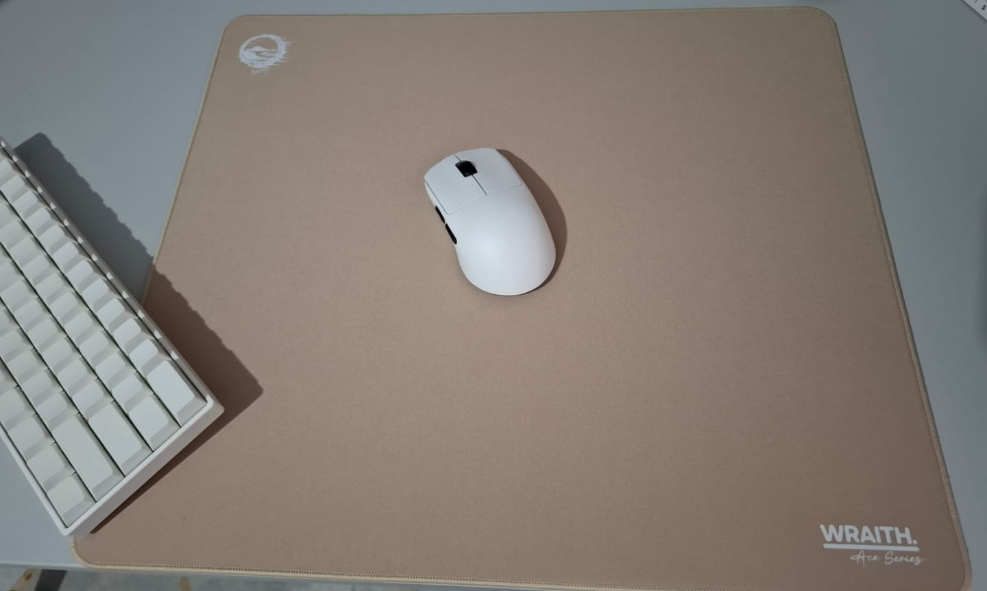 Customer photo review of Wraith Ace Series Poron Mousepad