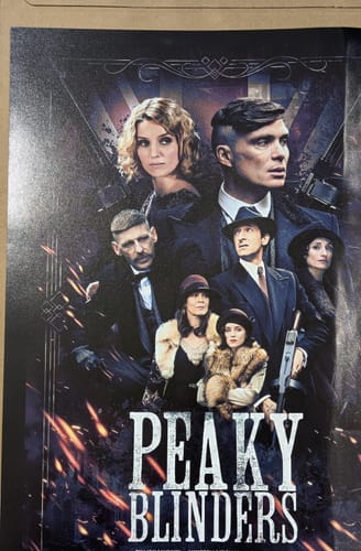 Customer photo review of Peaky Blinders Series Poster