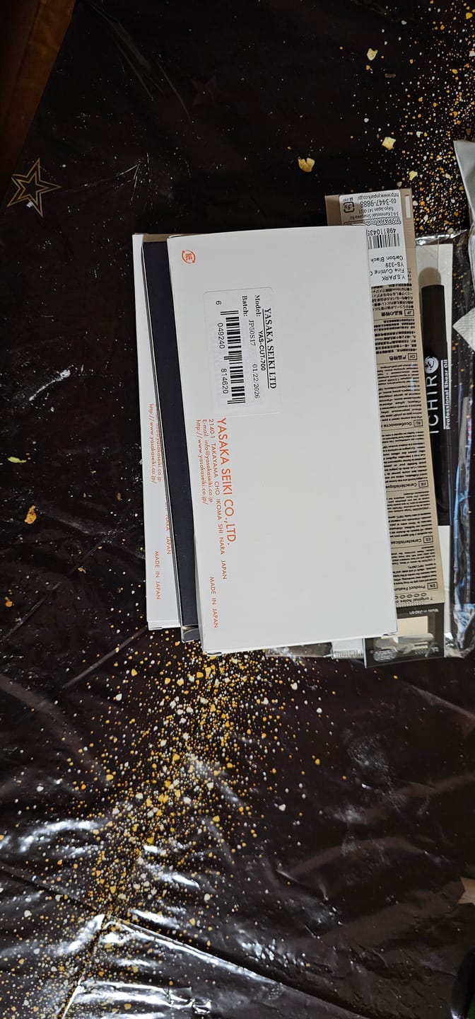 Customer photo review of Yasaka Professional Barber Shear Set