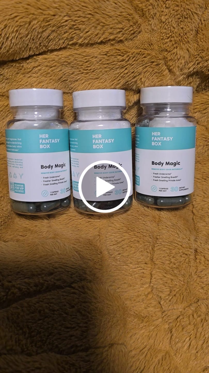 Customer video review of Body Magic Chlorophyll Pill for Feminine Odor - 3 pk