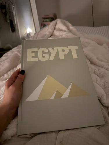 Customer photo review of Custom Travel Book
