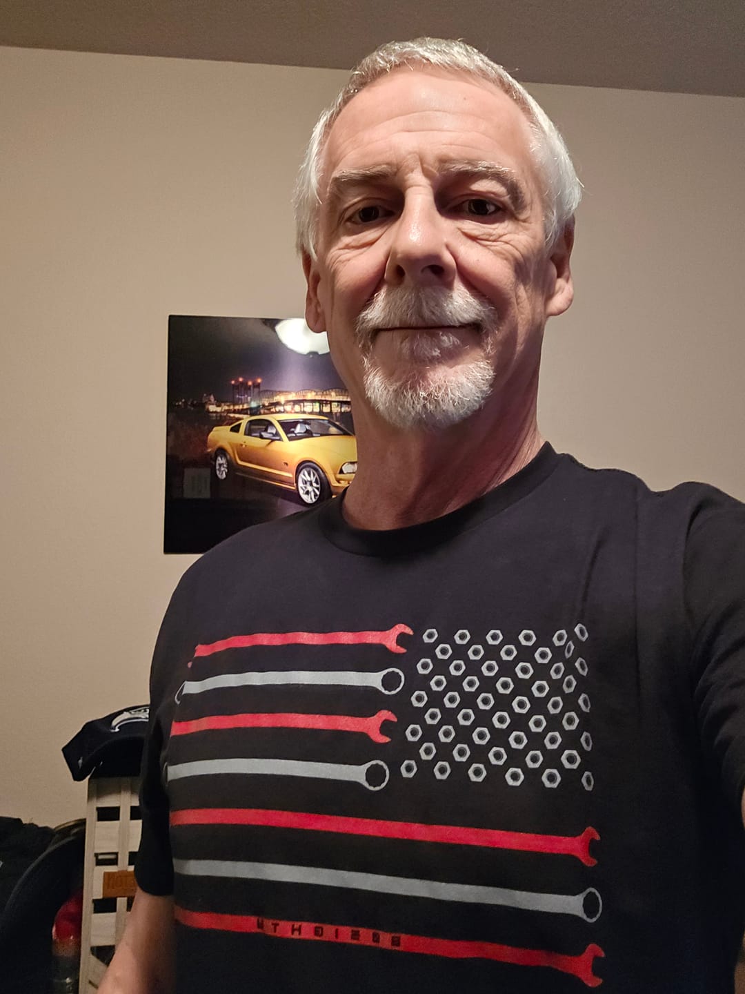 Customer photo review of 80Eighty® Wrench Flag Shirt