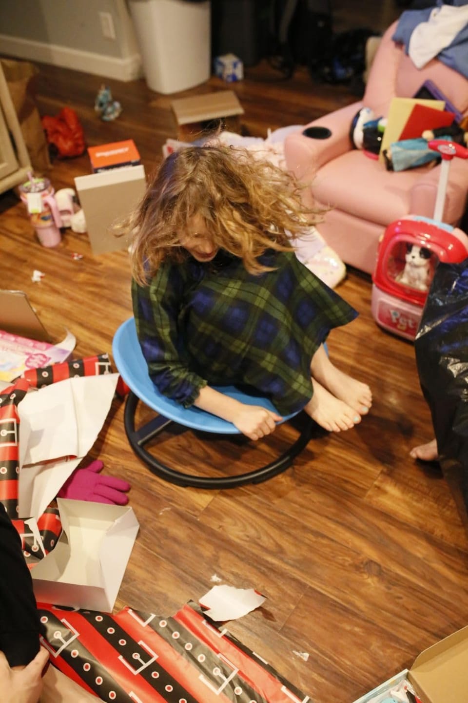 Customer photo review of Orbito™ Sensory Spinning Chair