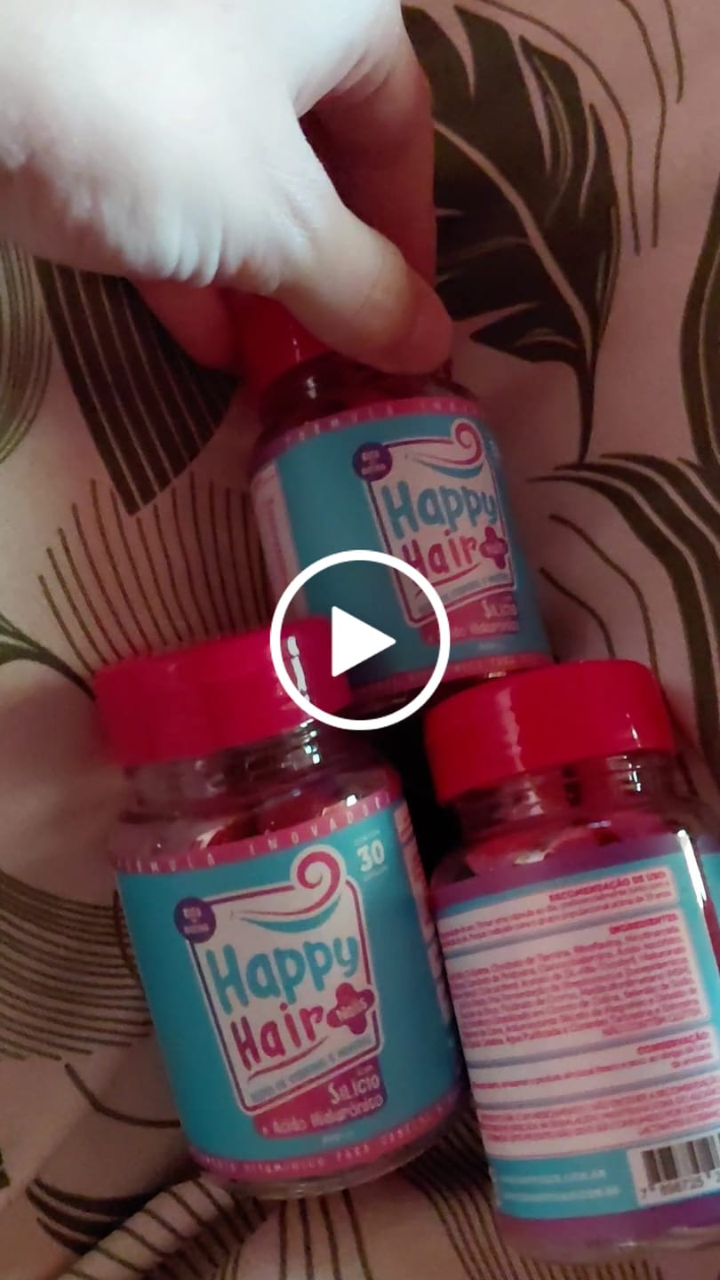Customer video review of Happy Hair 3 Potes Black Friday