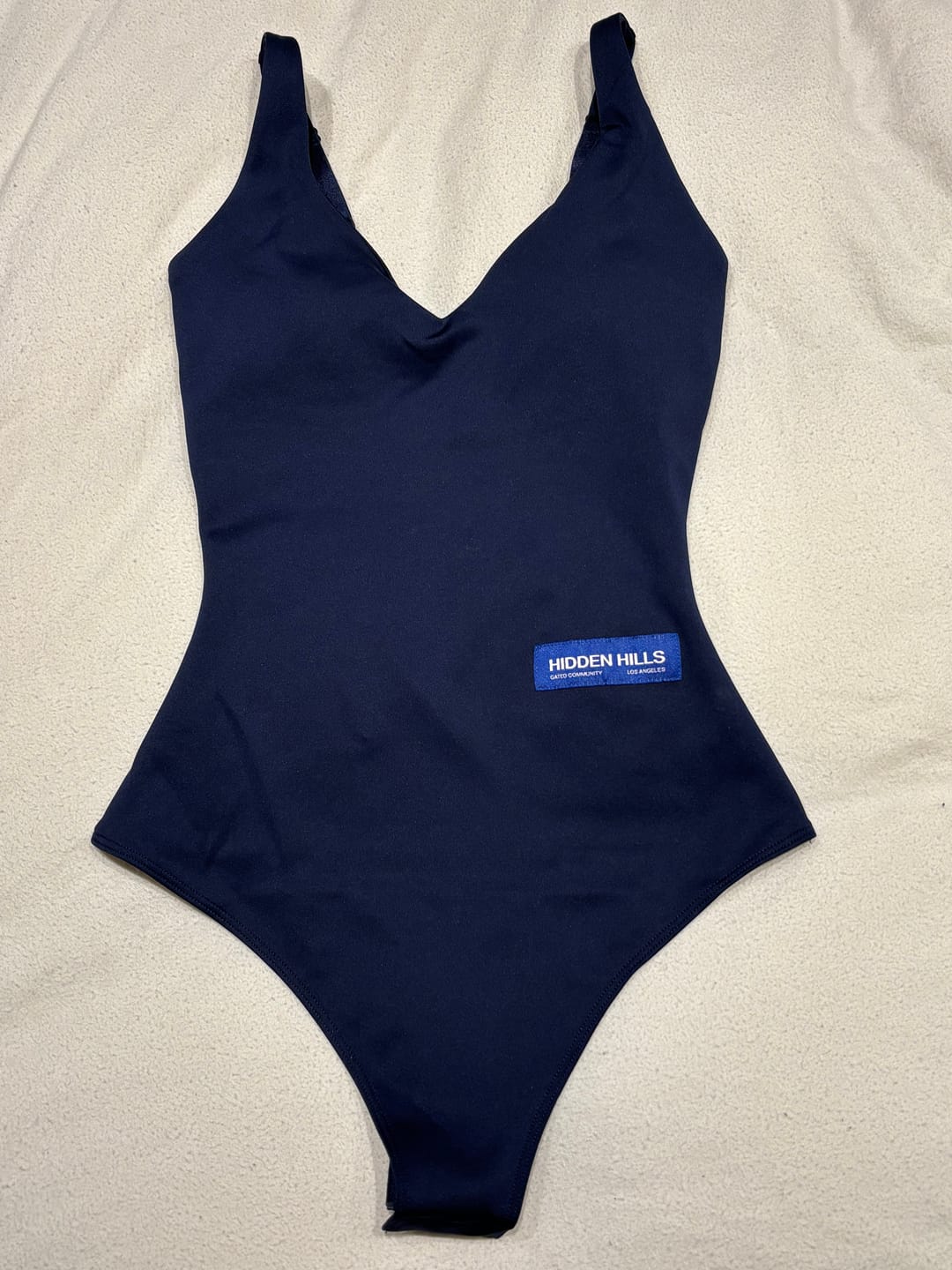 Customer photo review of LABEL BODYSUIT NAVY