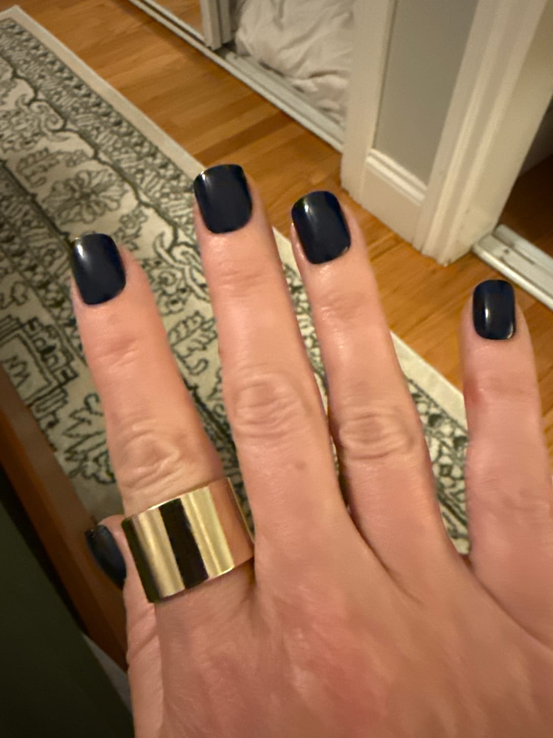 Customer photo review of Thick Flat Ring