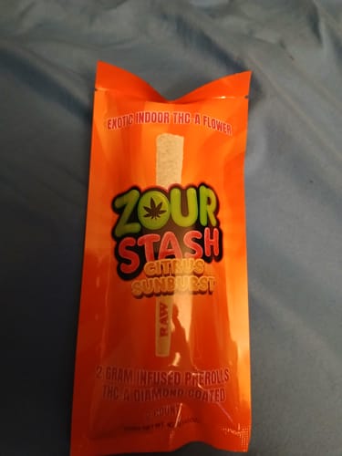 Customer photo review of 2CT CITRUS SUNBURST COATED PREROLL