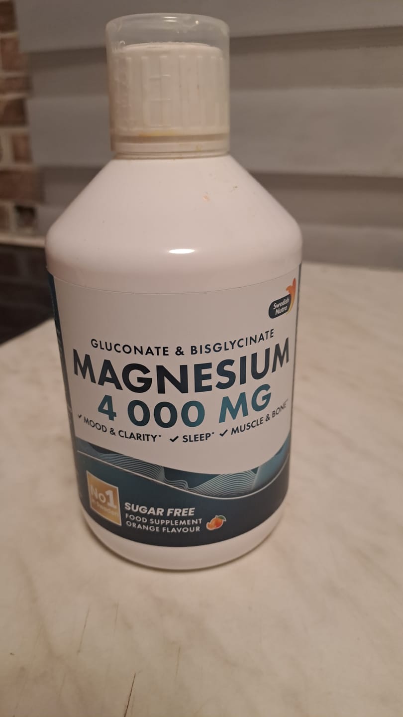 Customer photo review of Swedish Nutra – Liquid Magnesium Bisglycinate, skystas magnio bisglicinatas geram miegui, energijai, nervų sistemai ir raumenims, 500 ml