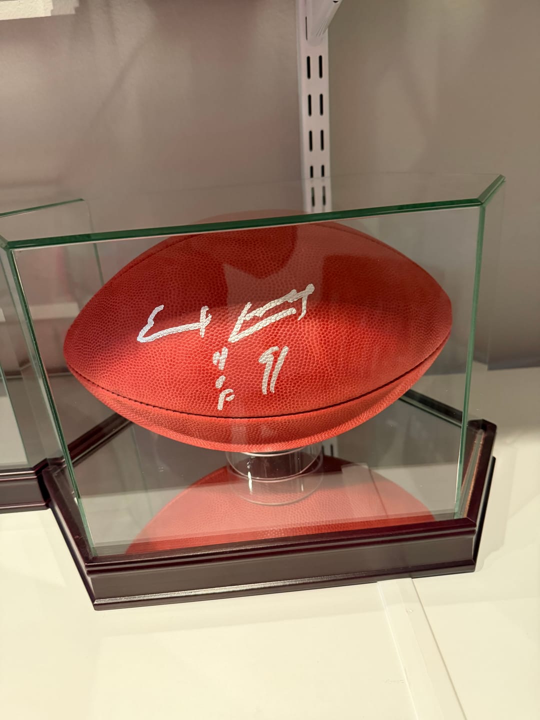 Customer photo review of Earl Campbell Autograph Signing