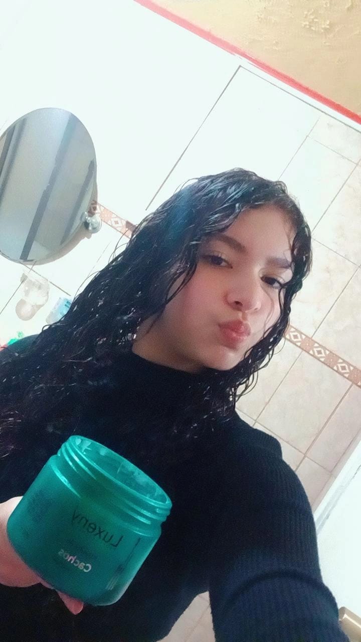Customer photo review of Activador de Rizos Termoactivo 300 g