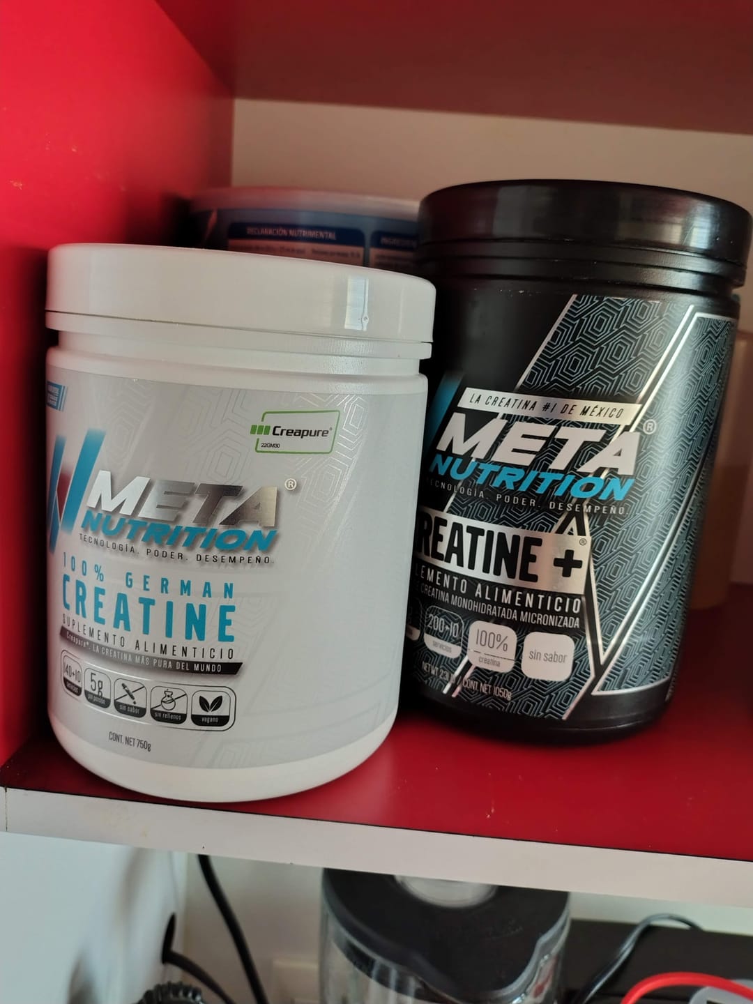 Customer photo review of 100% German Creatine - Made of Creapure®,  140+ 10 servicios GRATIS.
