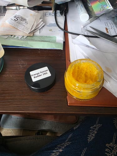 Customer photo review of (Trinity Deal) Orange Sunset 14G Badder