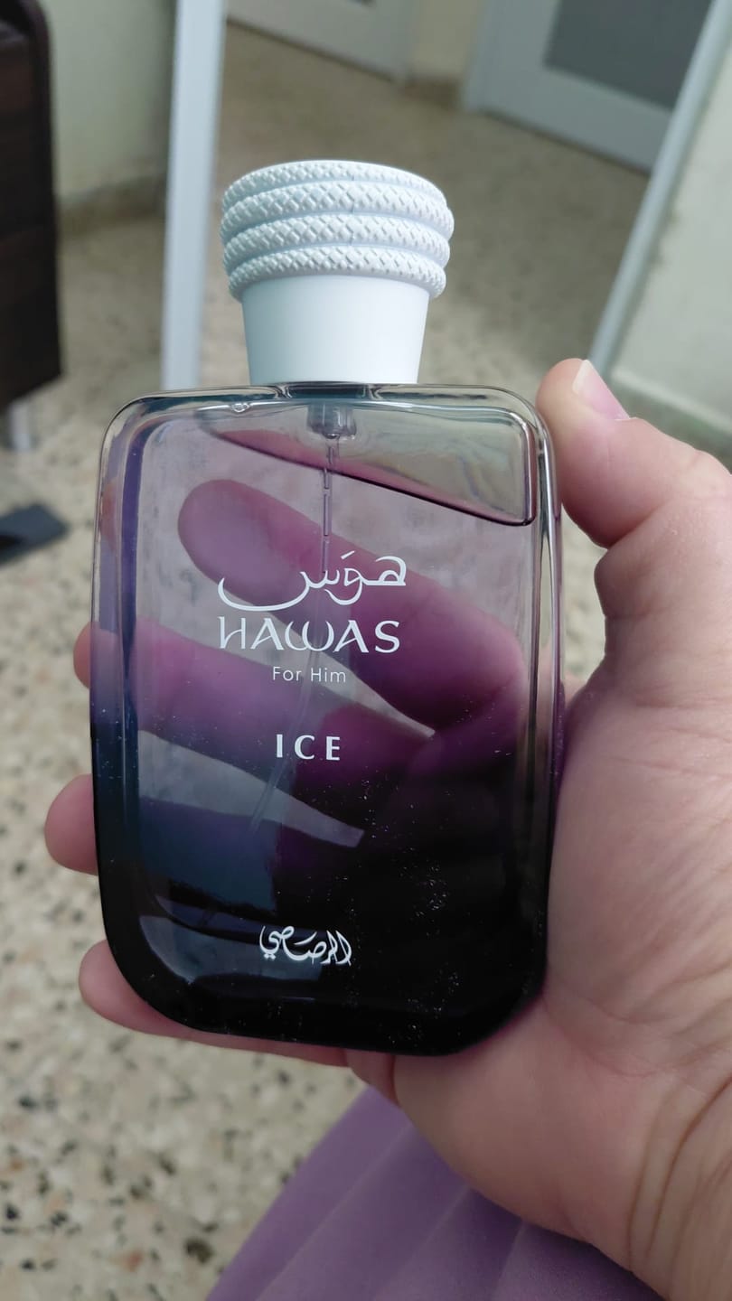 Customer photo review of HAWAS ICE FOR HIM 3.4 OZ