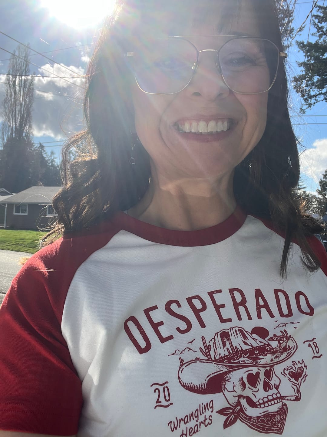 Customer photo review of Desperado Baseball Tee