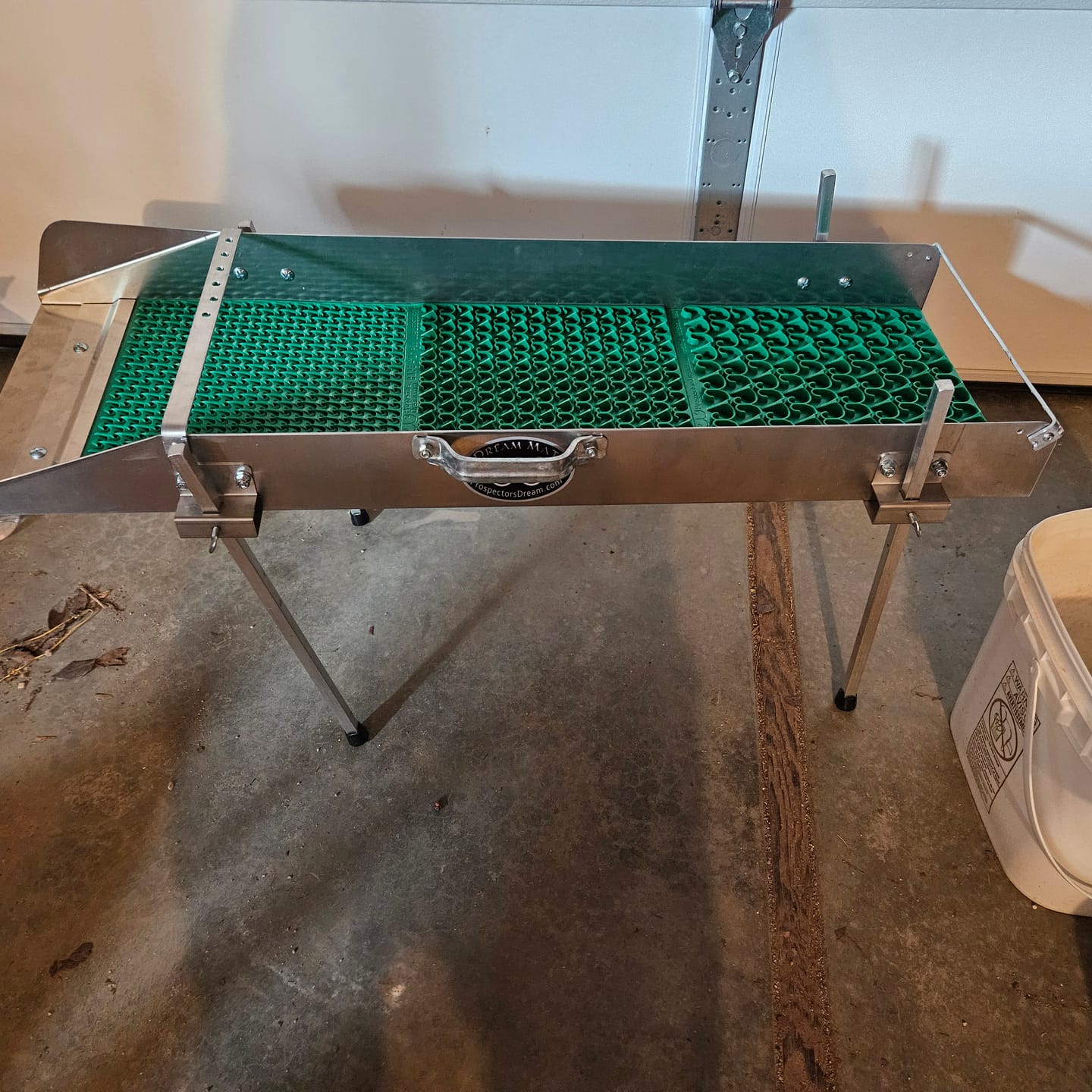 Customer photo review of 18" Leg Kit for Gold Highbanker & Sluice Box | Gold Prospecting Equipment