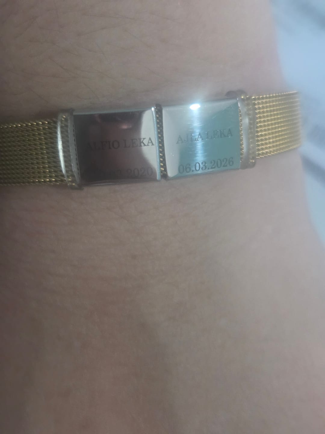 Customer photo review of Bracelet: Lux