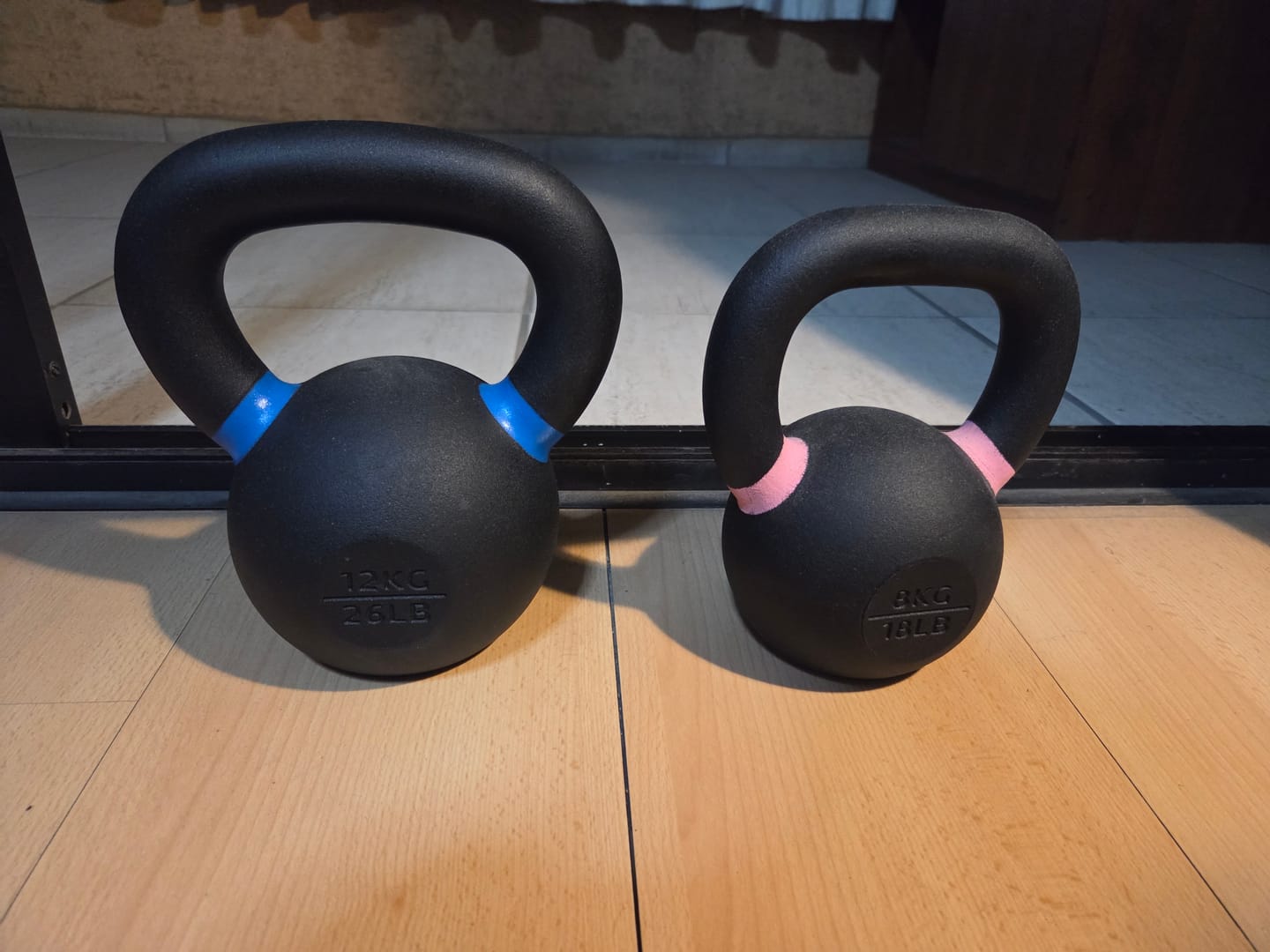 Customer photo review of Kettlebell Premium 4 a 36 kg IRONSIDE