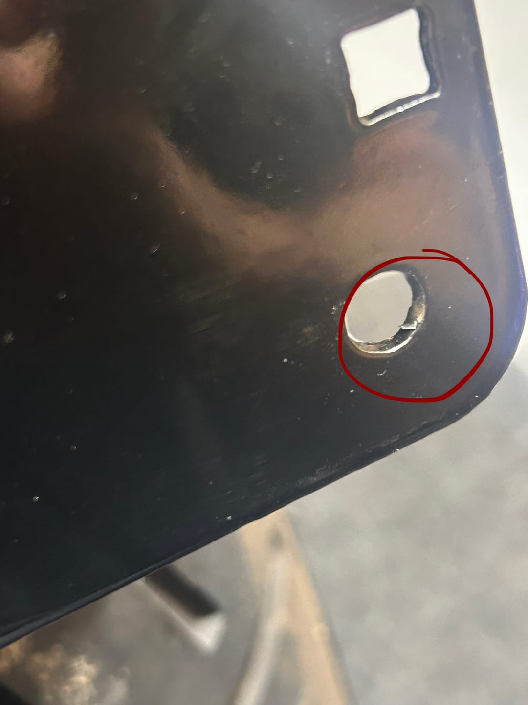 Customer photo review of LICENSE PLATE MOUNT