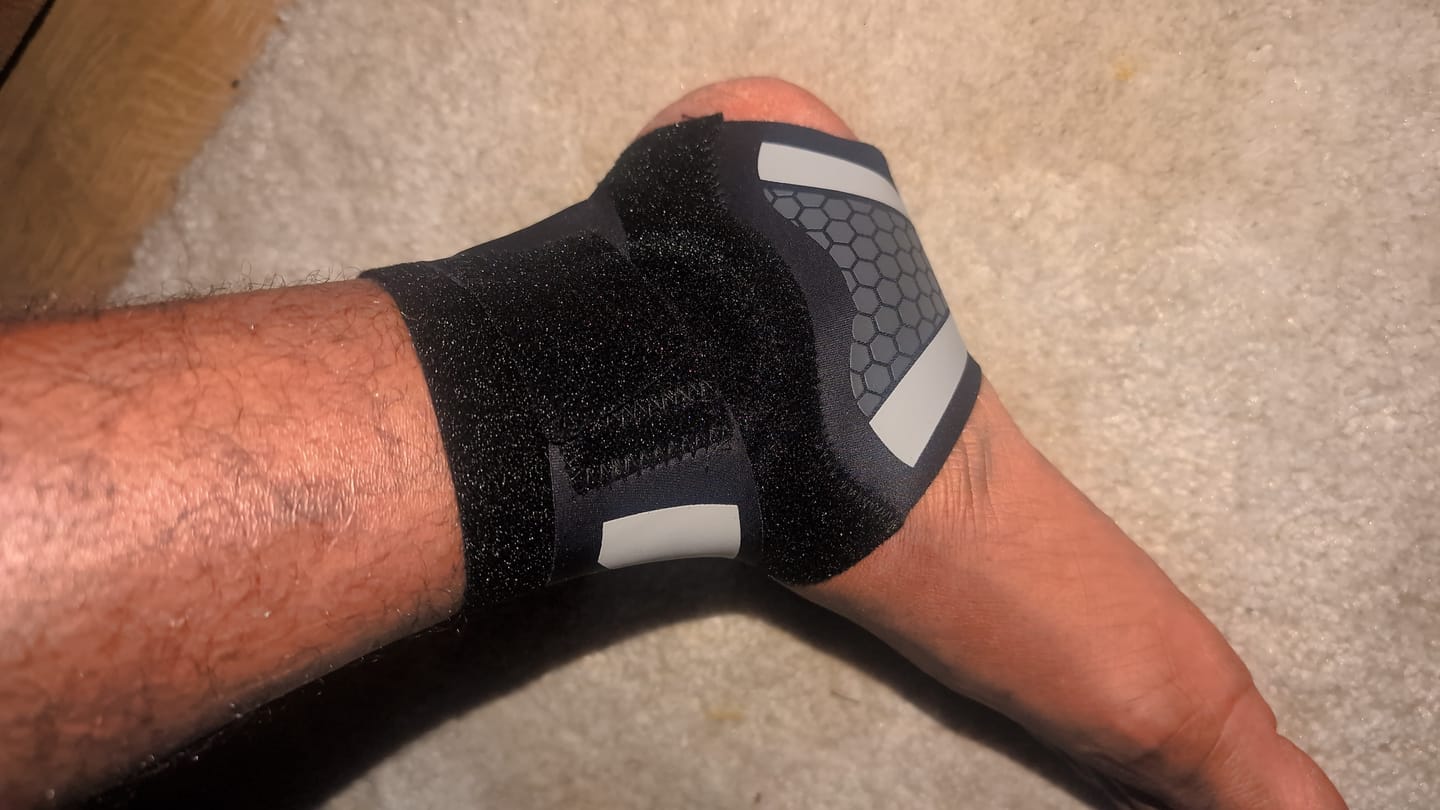 Customer photo review of EvoSteps™ Sport Ankle Brace