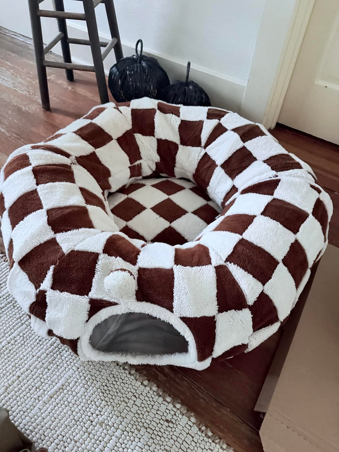 Customer photo review of Dachshund Tunnel Bed