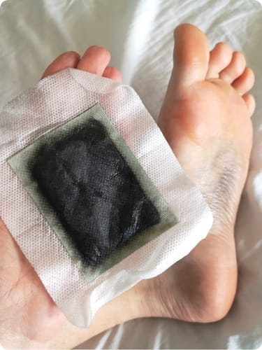 Customer photo review of Parches Detosintoxicantes – Alivio, Frescura y Bienestar Mientras Dormís