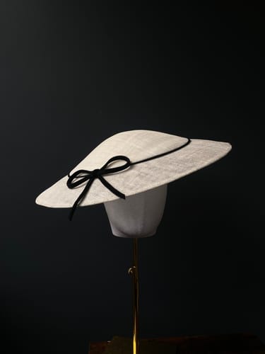 Customer photo review of Machine Made Stiff Sinamay 90cm x 1m - FS002