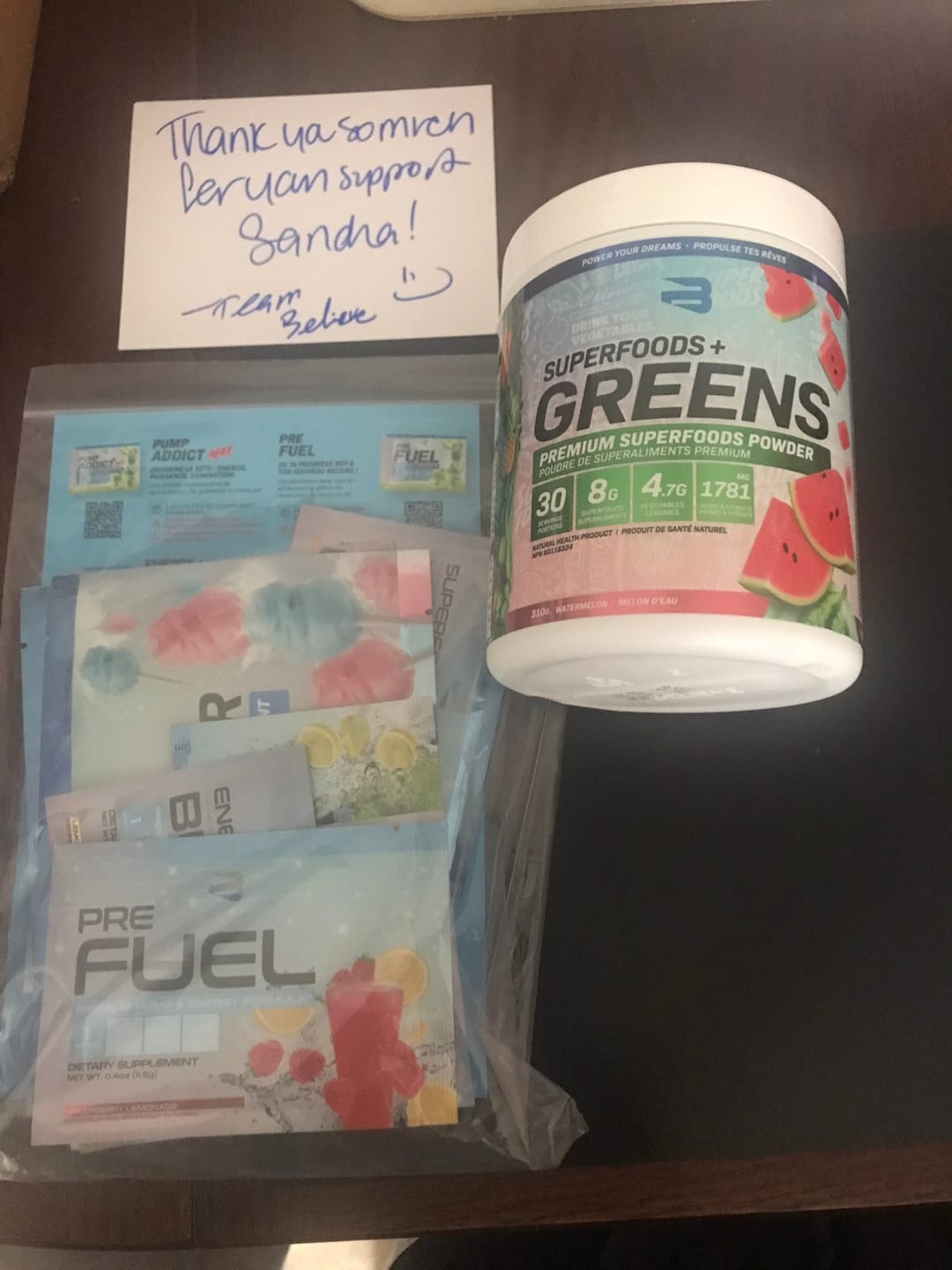 Customer photo review of Superfoods + Greens