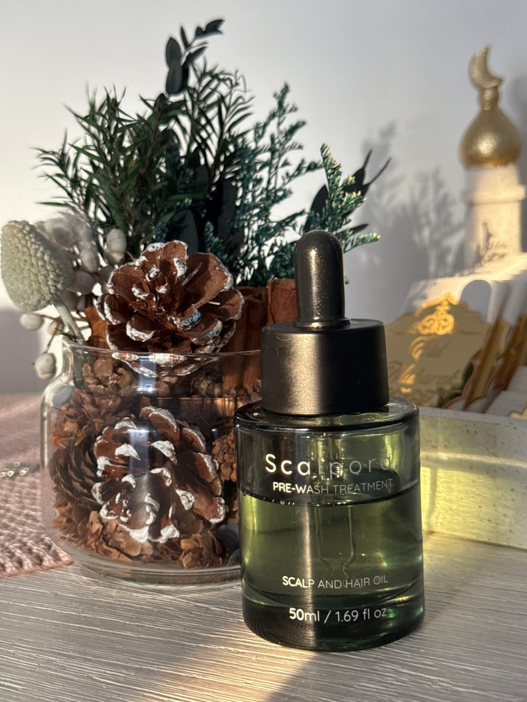 Customer photo review of Hair Growth Oil