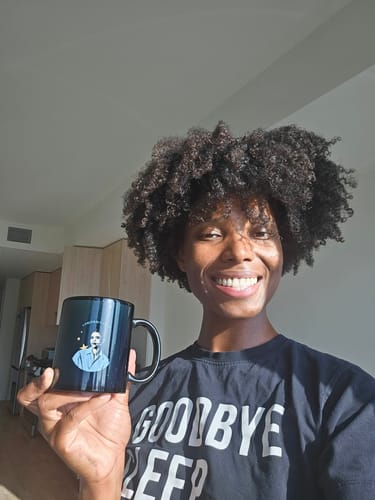 Customer photo review of Conspiracy Girlie Mug