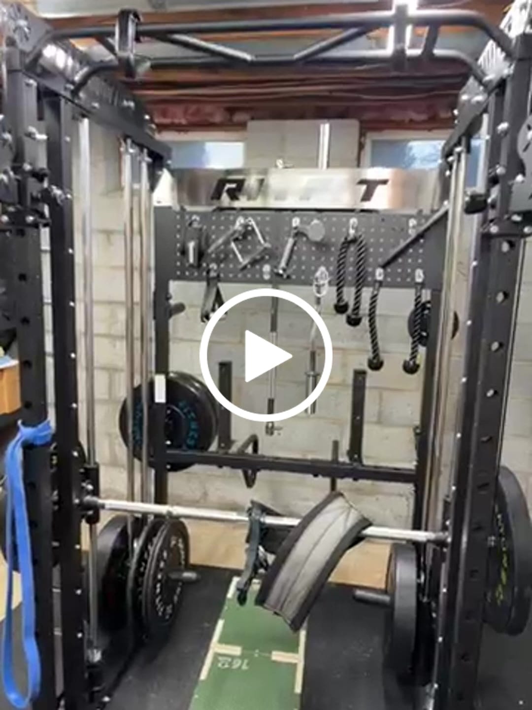 Customer video review of RitFit PBM1 Pegboard Attachment (Only for M1 PRO)