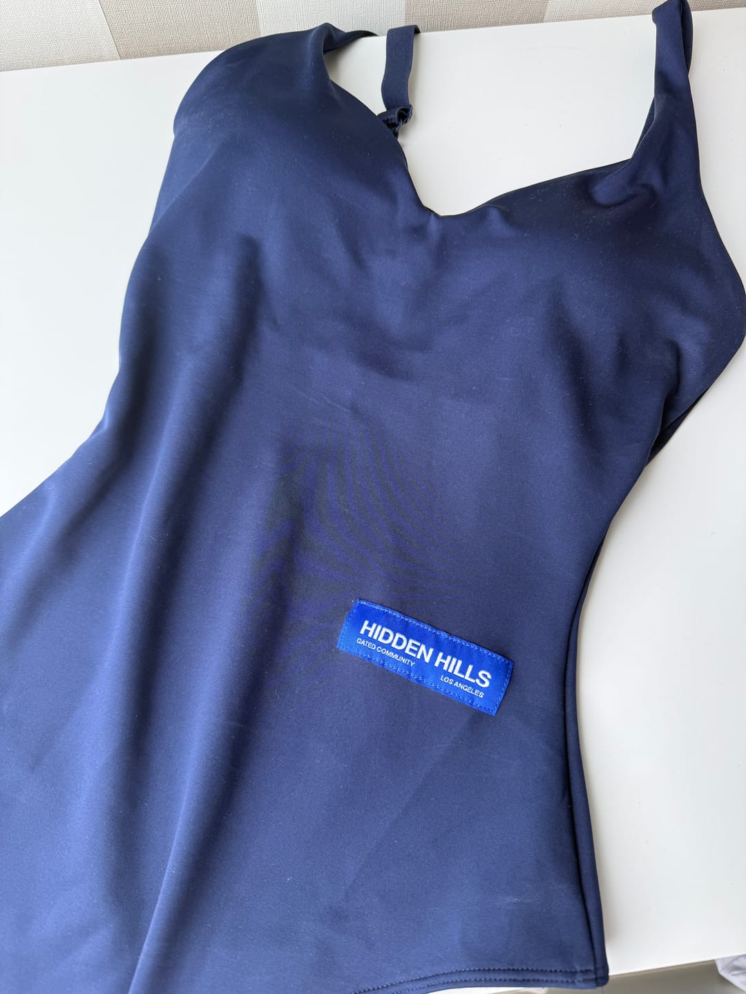Customer photo review of LABEL BODYSUIT NAVY