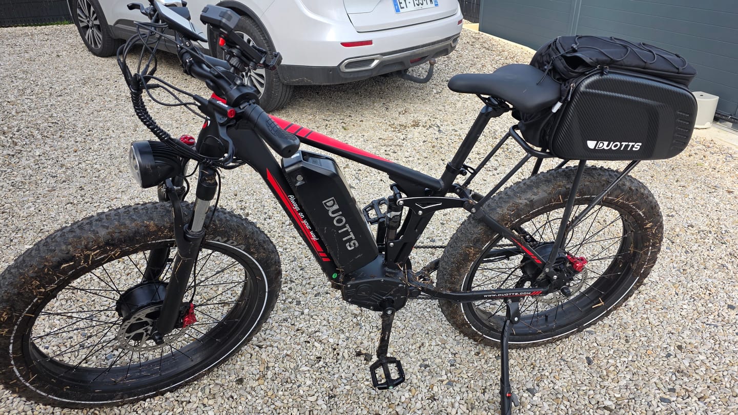 Customer photo review of DUOTTS S26 Electric Bike