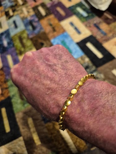 Customer photo review of 2 Tibetan Bracelets of Fortune