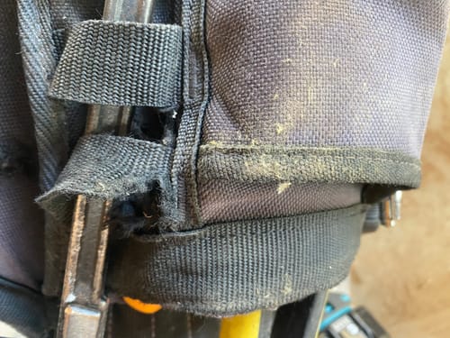 Customer photo review of Perkins Essential Low Profile Toolbelt