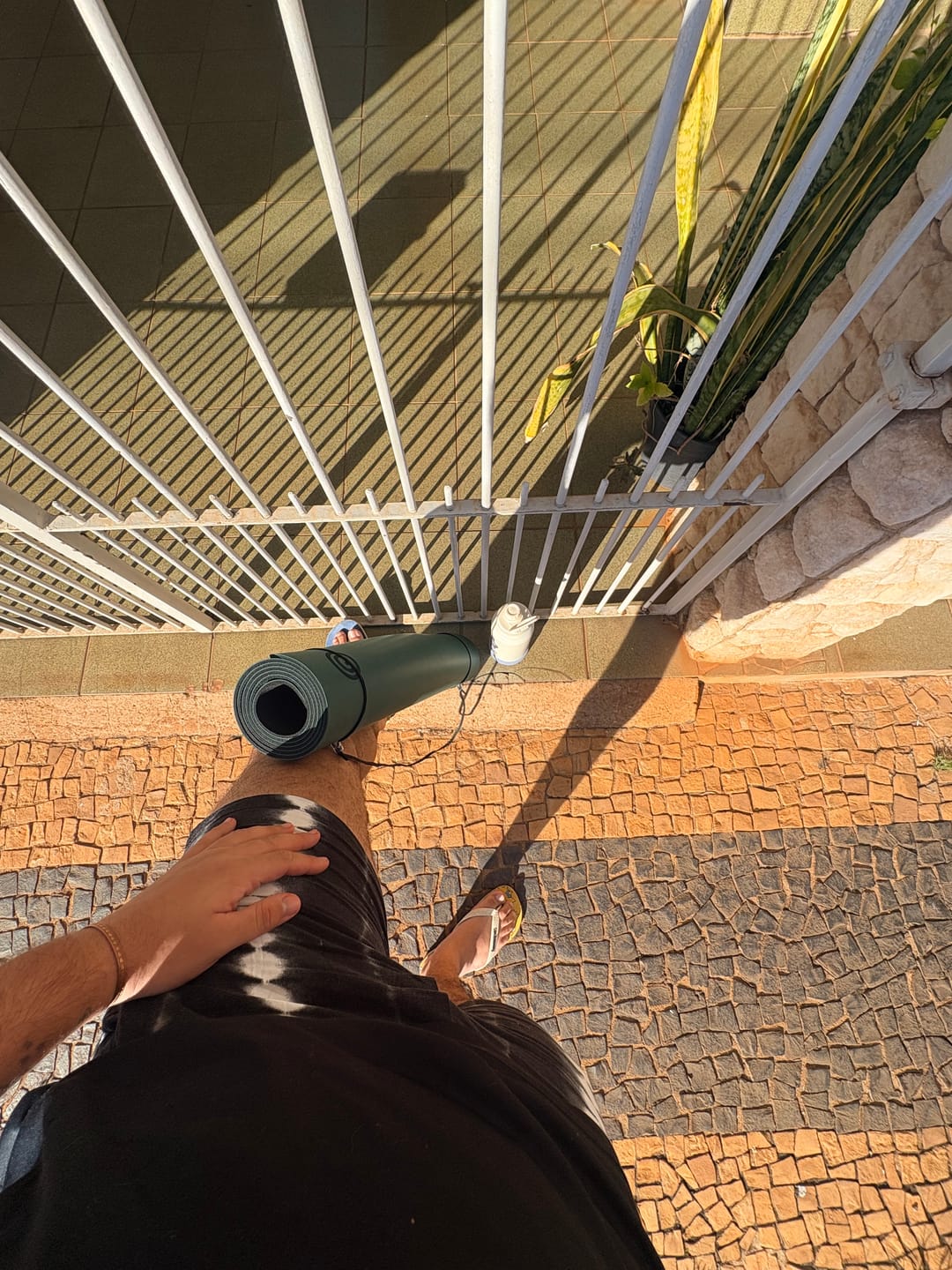 Customer photo review of Tapete de Yoga em PU | PRO 4mm