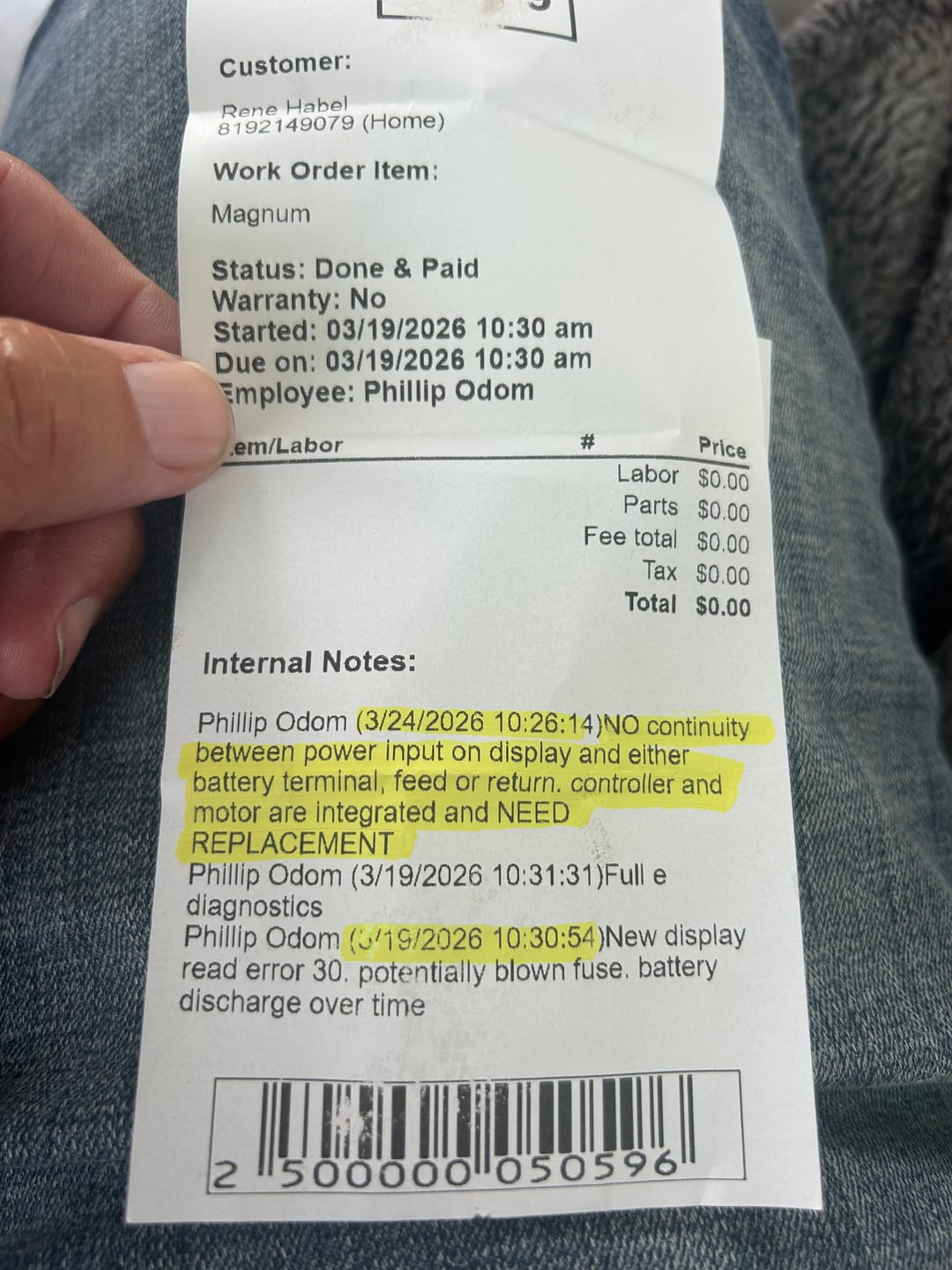Customer photo review of Magnum Velofox Display Unit - Pilot Mid/Vertex