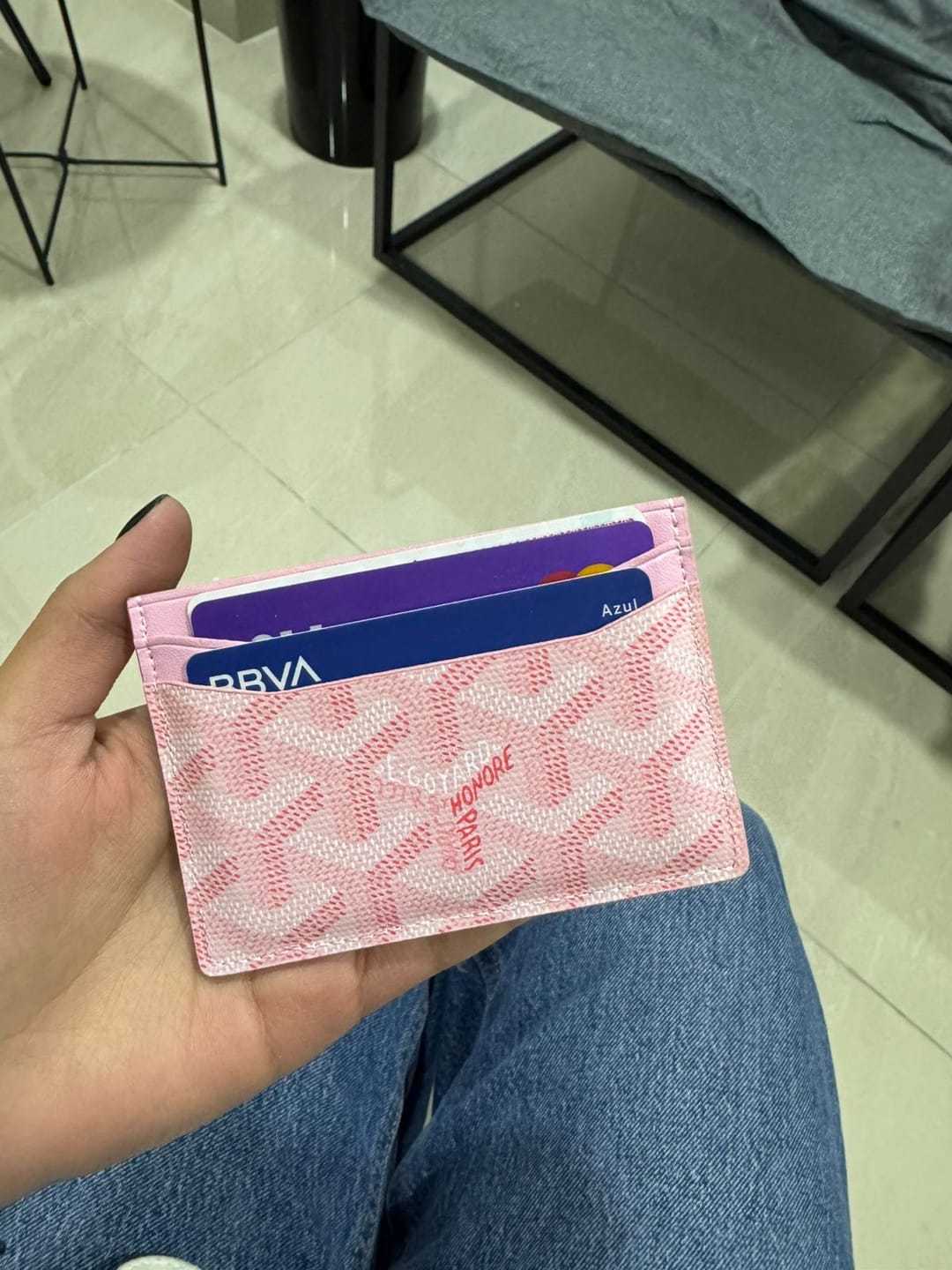 Customer photo review of Tarjetero Rose