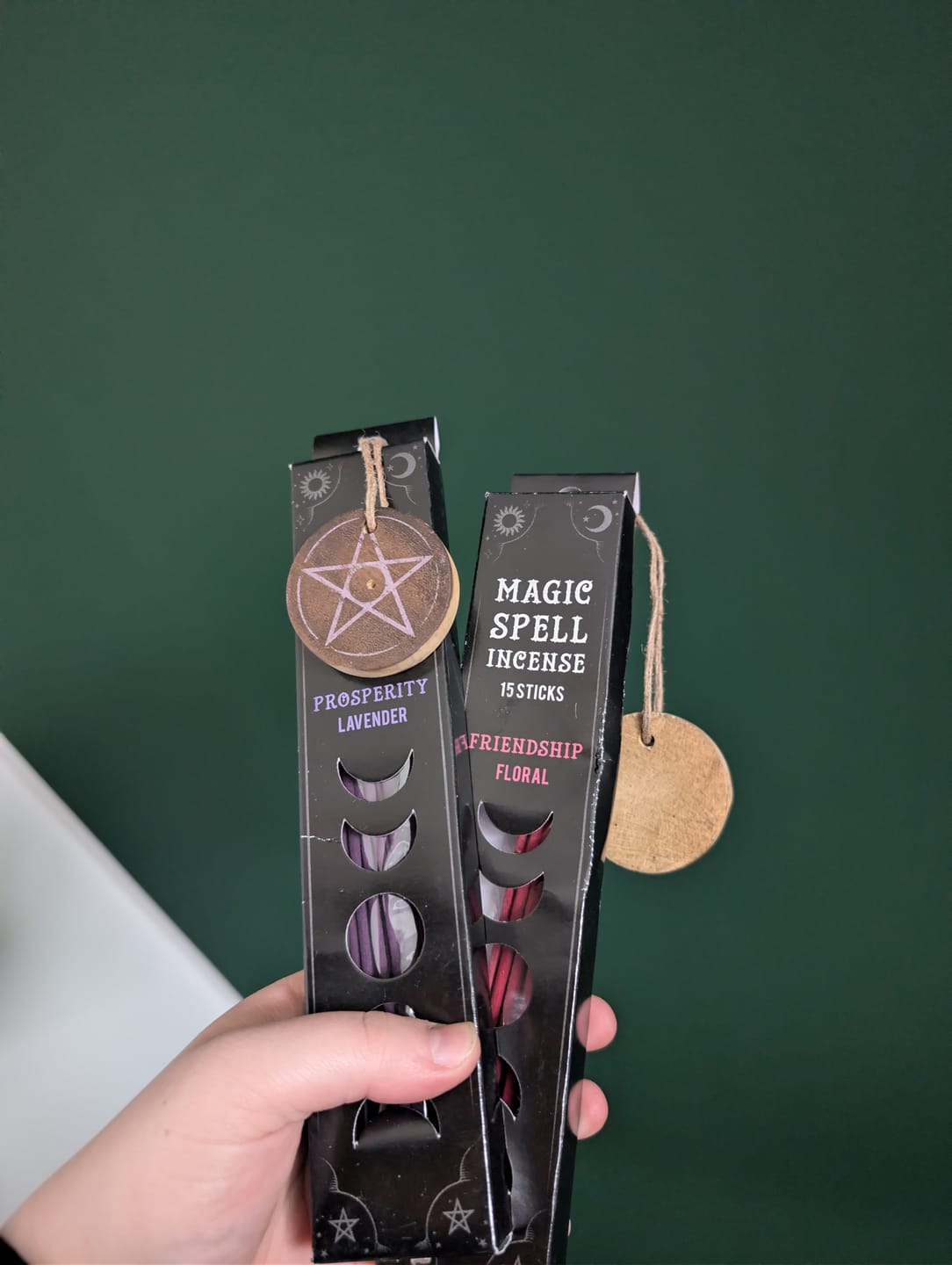 Customer photo review of Magic Spell Räucherstäbchen – Wähle deinen Zauber