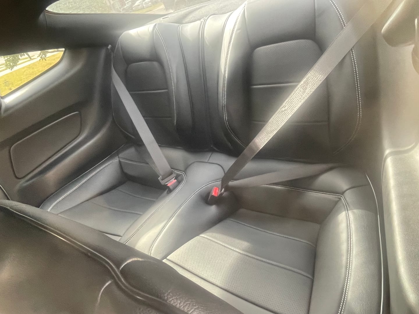 Customer photo review of 2015-23 Ford Mustang S550 Coupe Leather Seat Covers