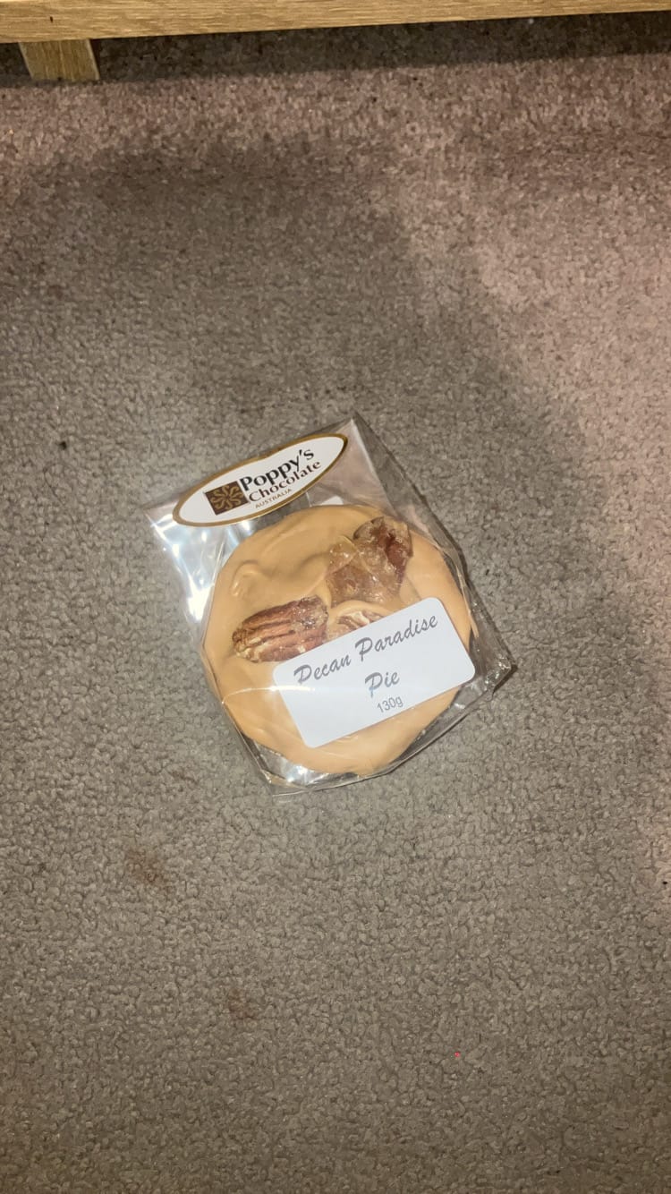 Customer photo review of LIMITED EDITION Pecan Paradise Pie