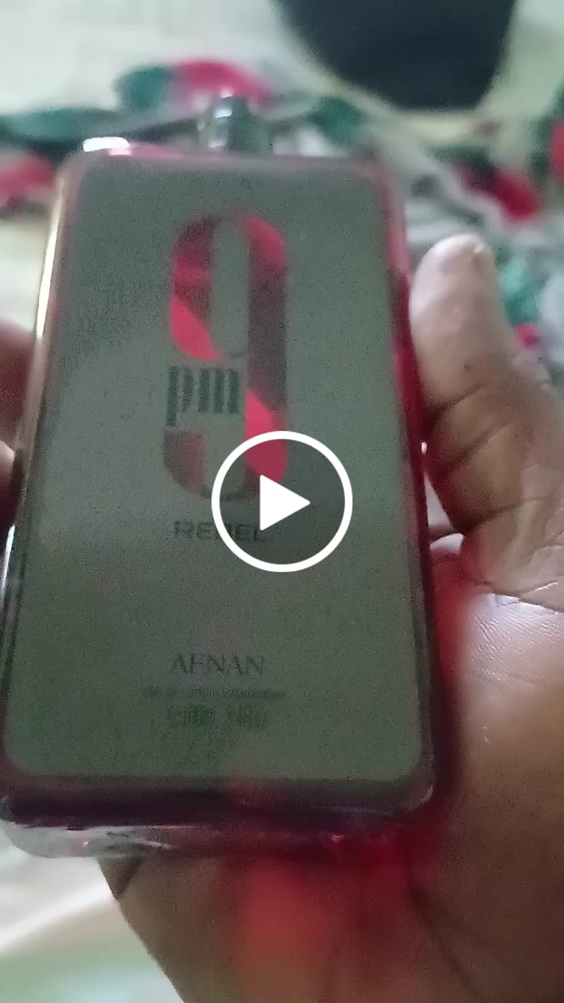 Customer video review of Afnan 9PM Rebel Eau de Parfum Spray Unisex 3.4 oz