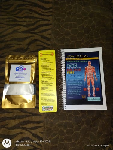 Customer photo review of Health Bible (Print + Digital) + Salt