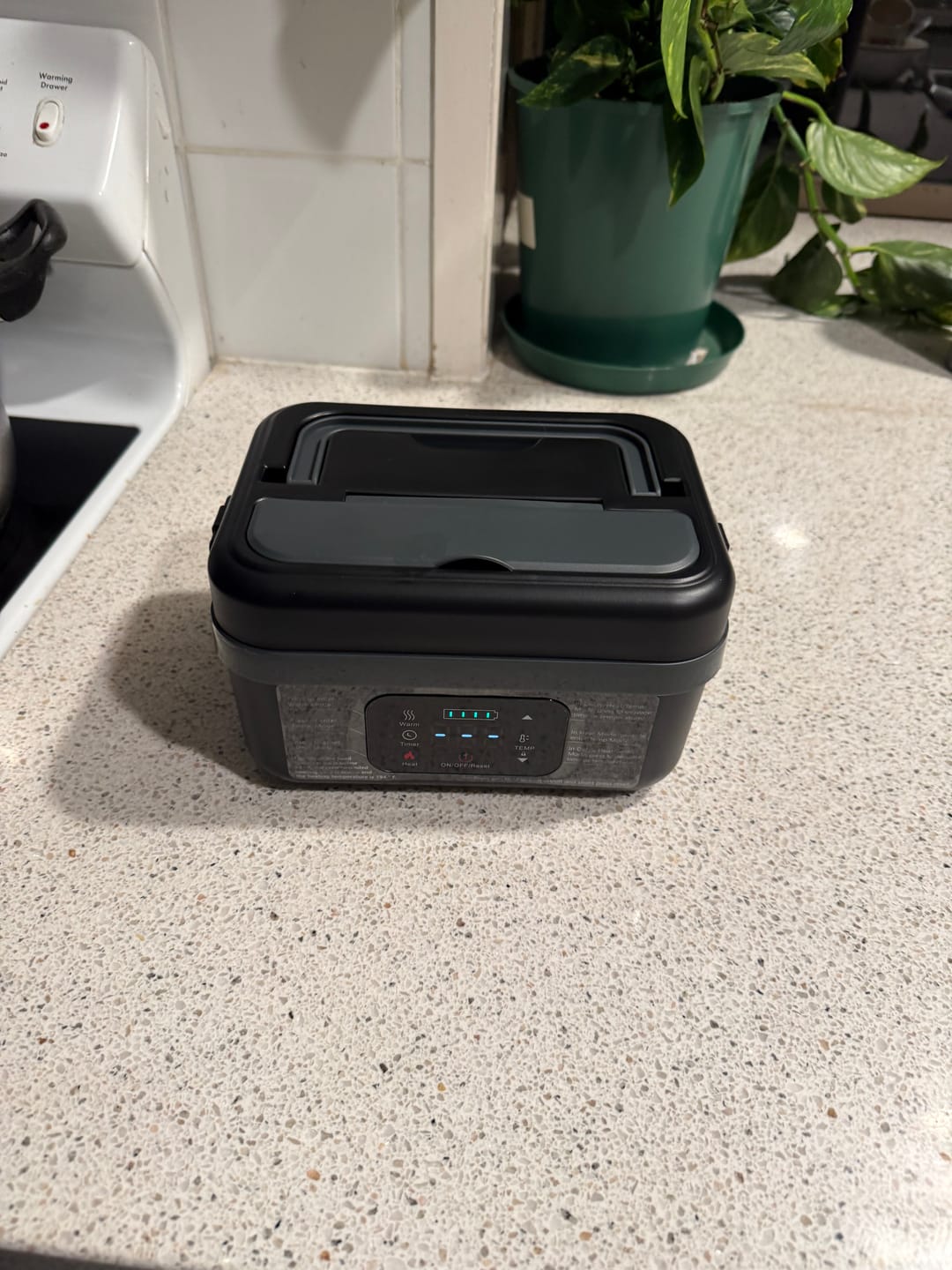 Customer photo review of Explorer Heating Lunchbox™ - Portable And Convenient