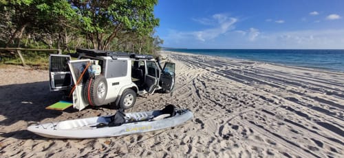 Customer photo review of Front + Rear Speaker Door Pods with Pocket to suit Toyota LandCruiser 80 Series