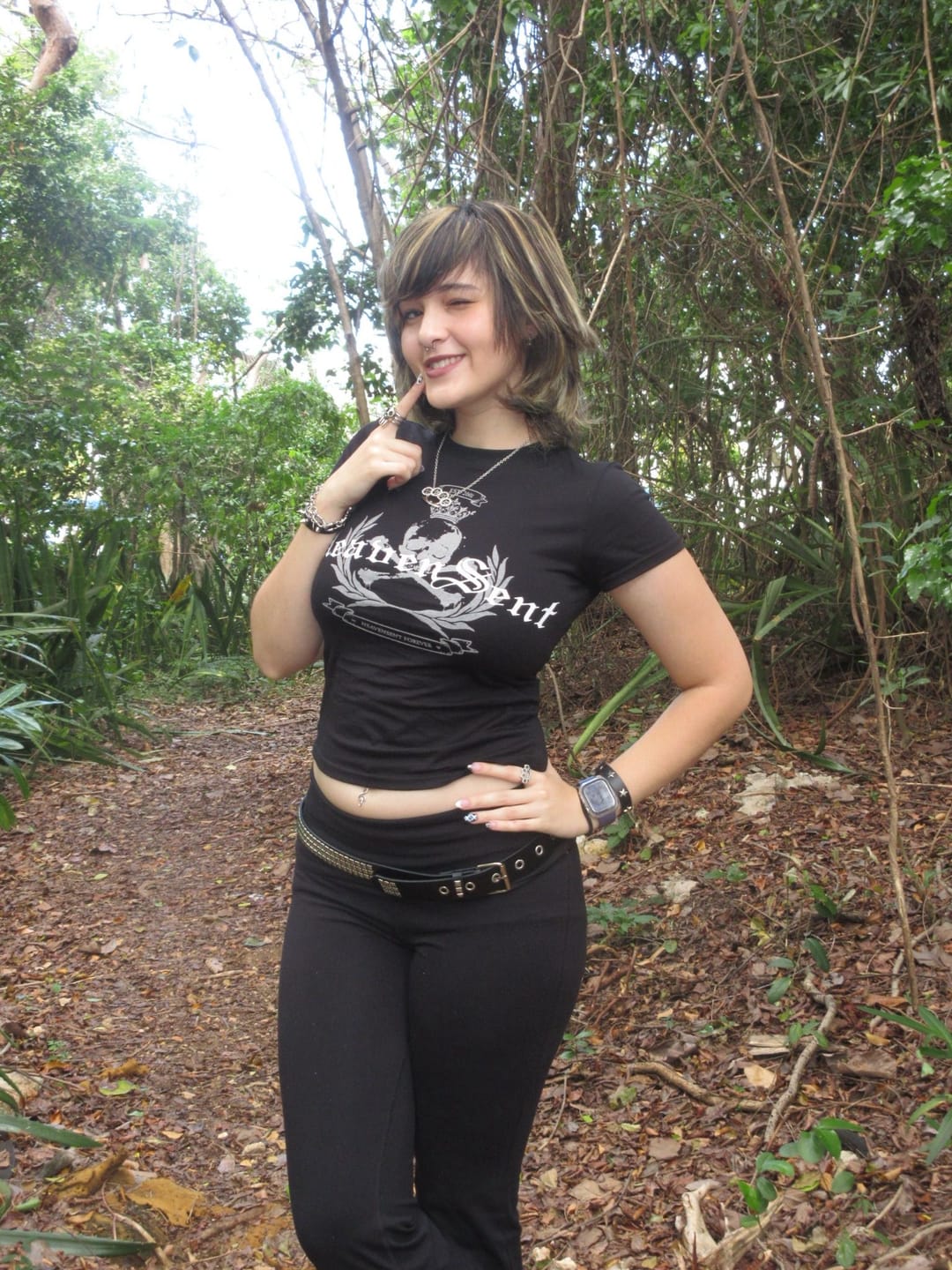 Customer photo review of Dropout Tee