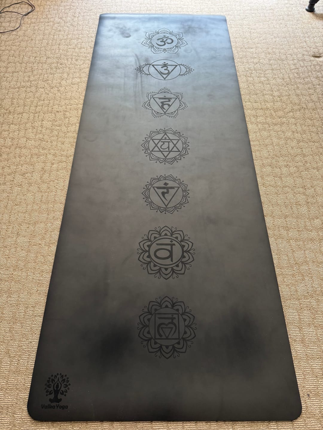 Customer photo review of Black Yoga Mat