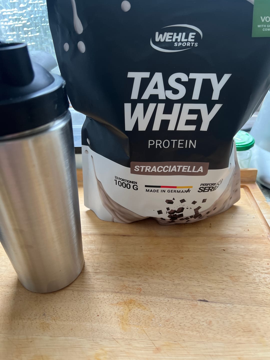 Customer photo review of Wehle Sports Tasty Whey Protein - 1000g